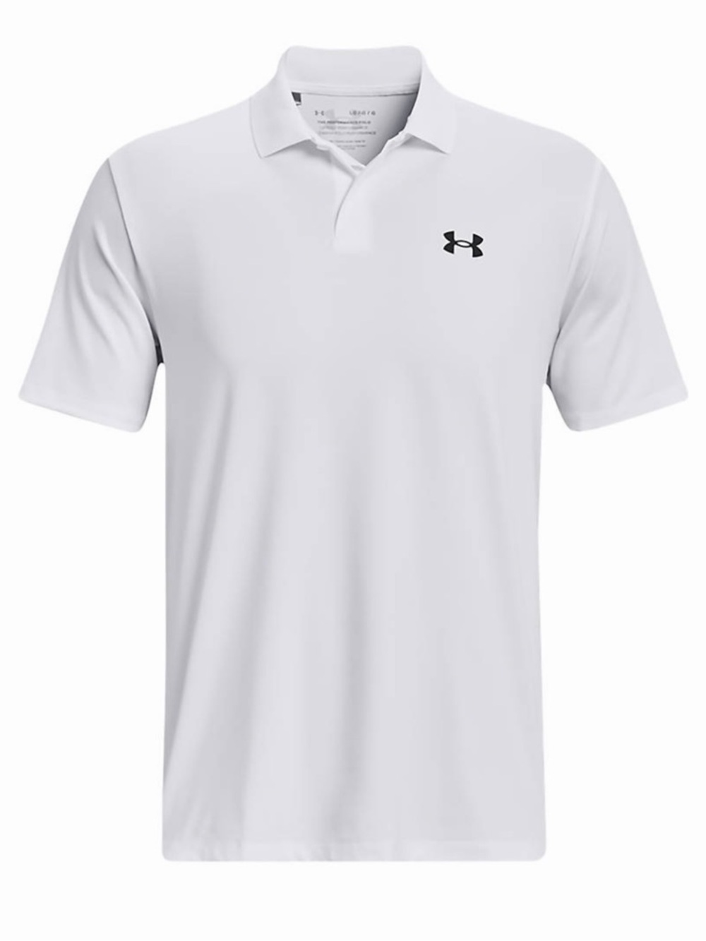 Under Armour White Short Sleeve Polo Shirt Size XL